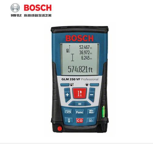 BOSCH博世GLM250VF激光測(cè)距儀手持紅外線測(cè)250米電子尺長(zhǎng)距測(cè)量?jī)x